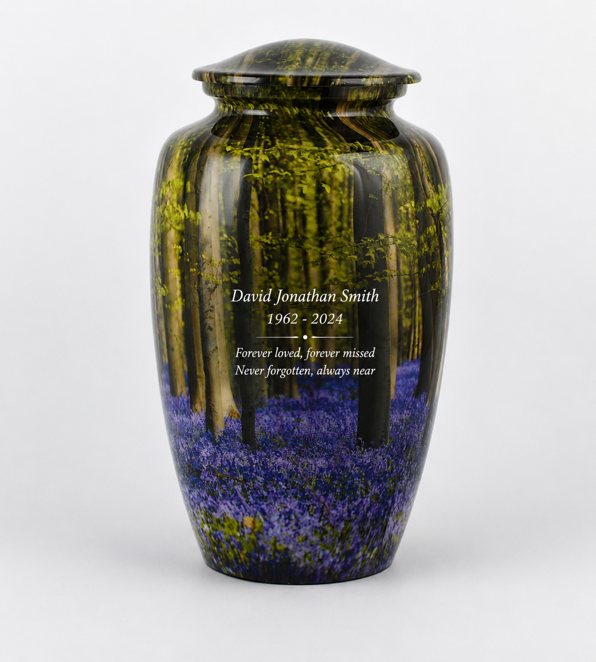 Bluebell Forest Adult Cremation Ashes Urn