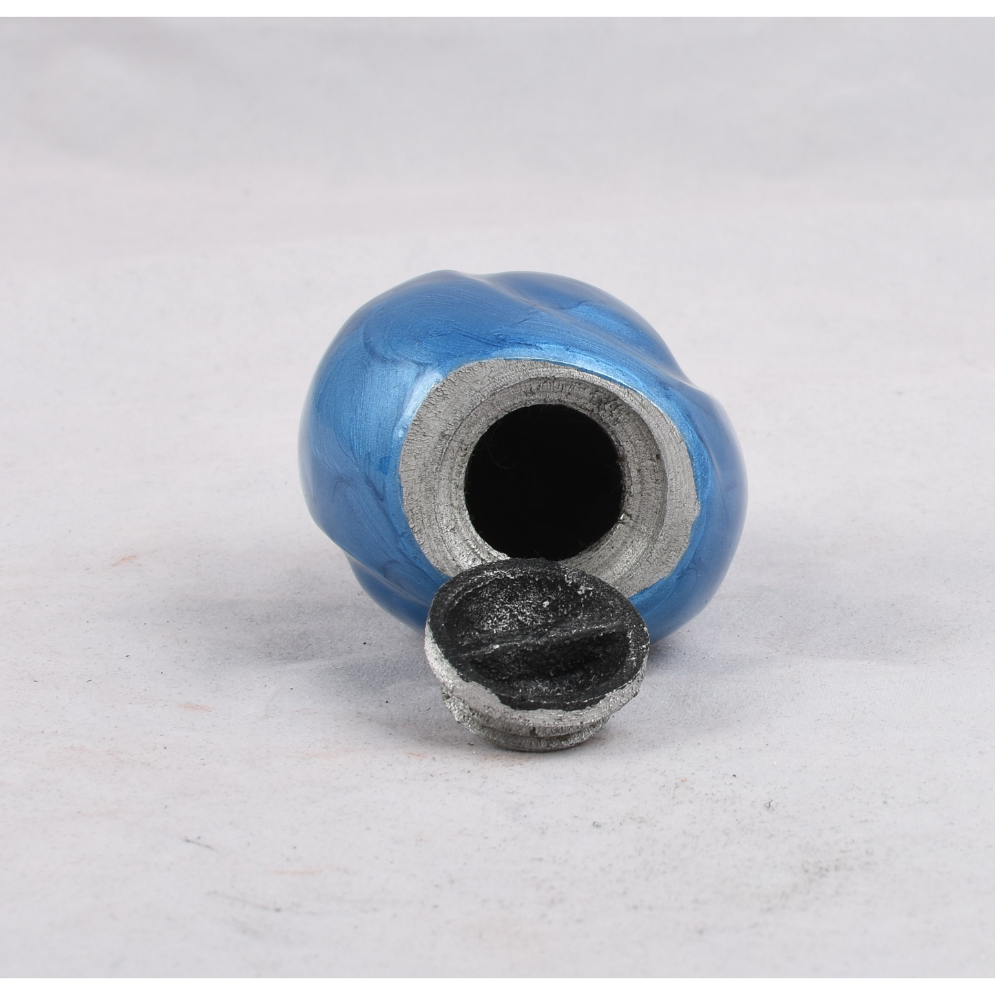 Blue Teardrop Keepsake Urn