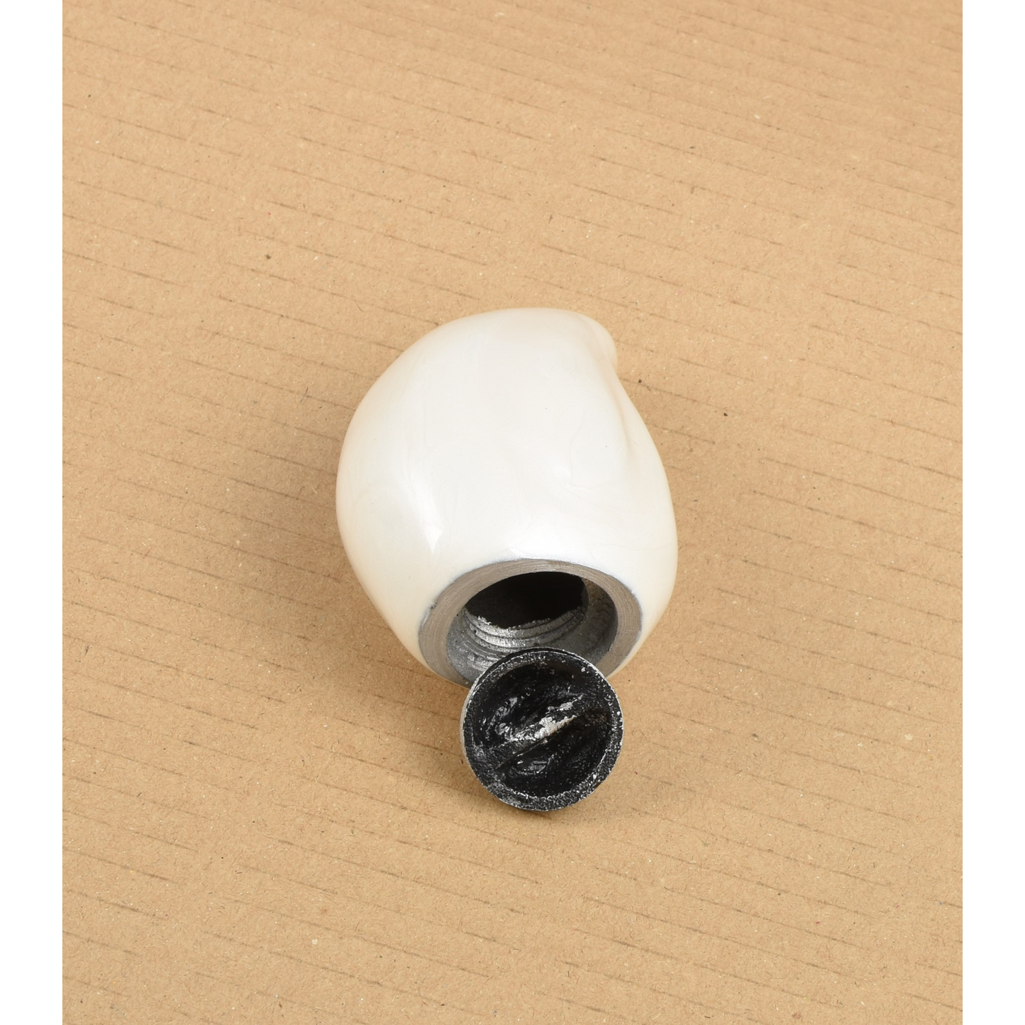 Pearl White Teardrop Keepsake Urn