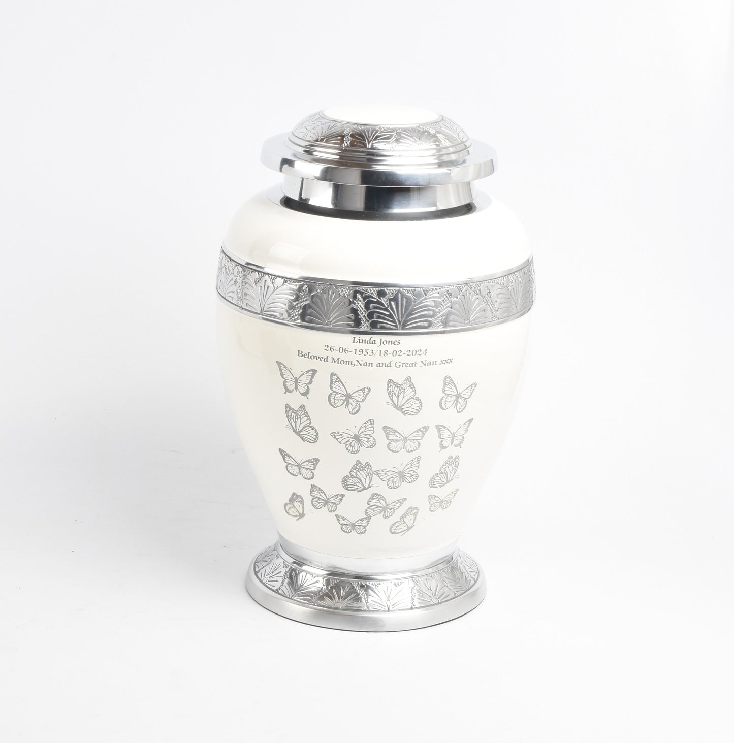 Swarm of Butterflies Design Cremation Urn
