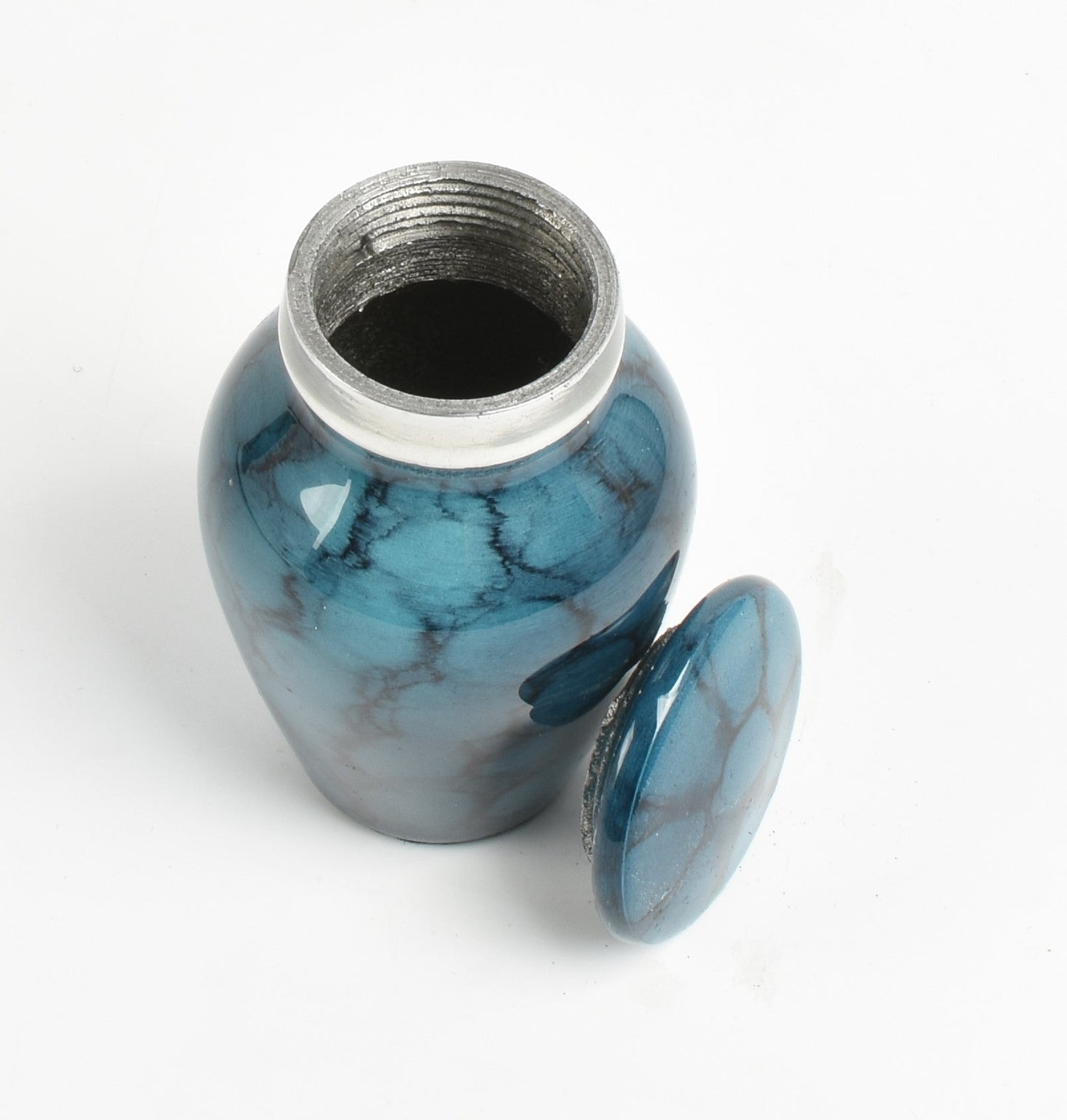 Blue Cloud Aluminium Mini Keepsake Urn