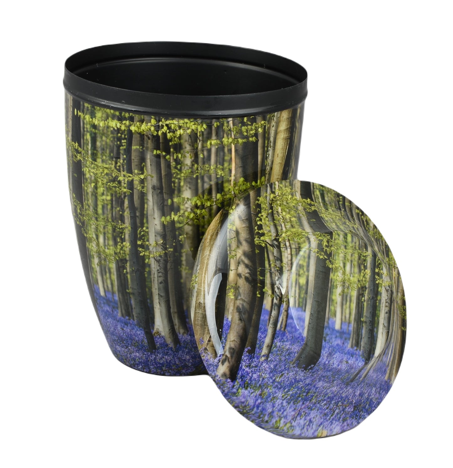 Bluebell Forest Iron Cremation Urn