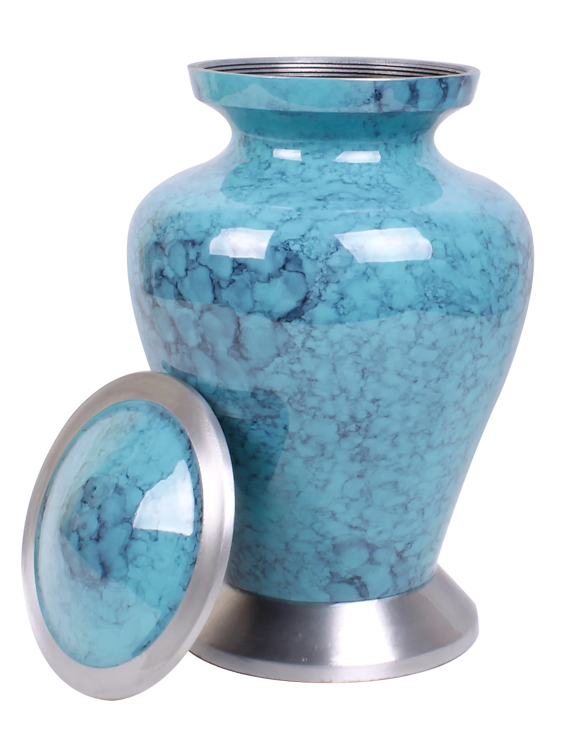 blue urn, sky blue urn, light blue urn, free delivery urn, quick delivery urn, best quality urn, affordable price urn, cheap price urn
