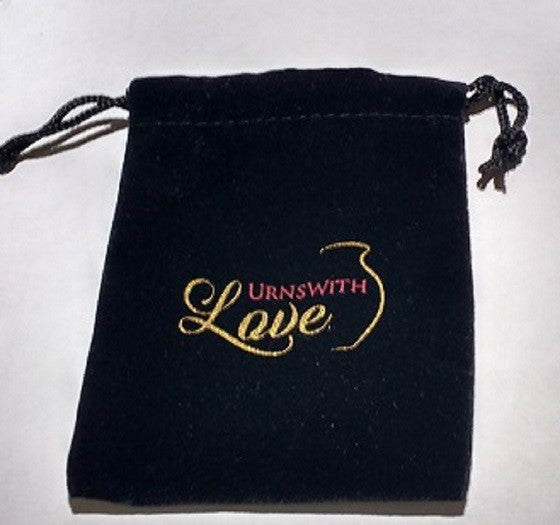 White Crystal Heart Pendant