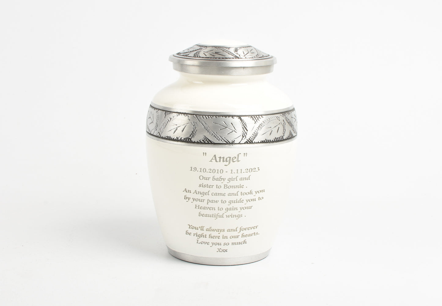 White Medium-Small Urn