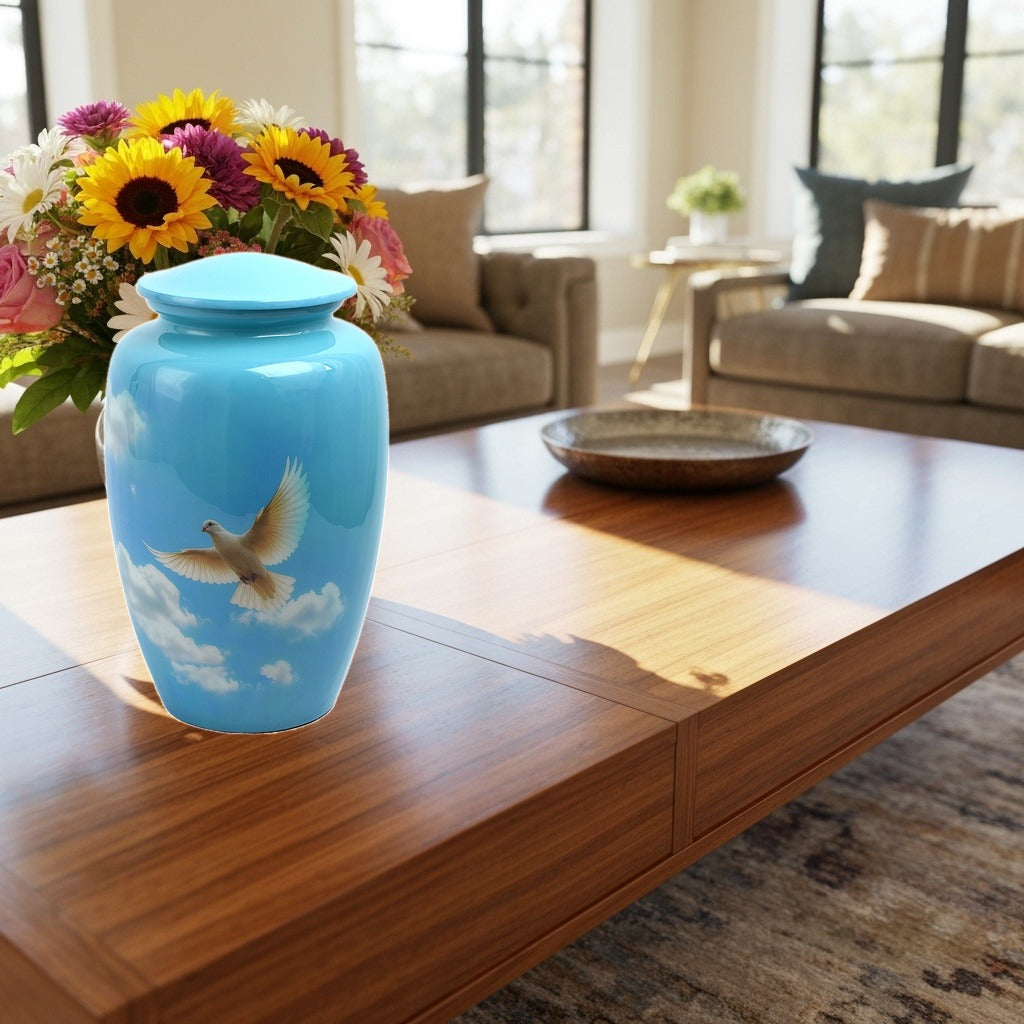 Flying Dove Adult Cremation Urn