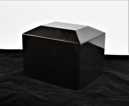 Black Large Granite Stone Marble Urn