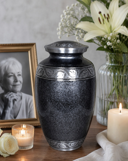 Grey Double Capacity Companion Urn (425 Lb/190 Kg)