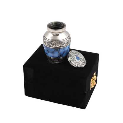Blue Cloud Mini Keepsake Urn
