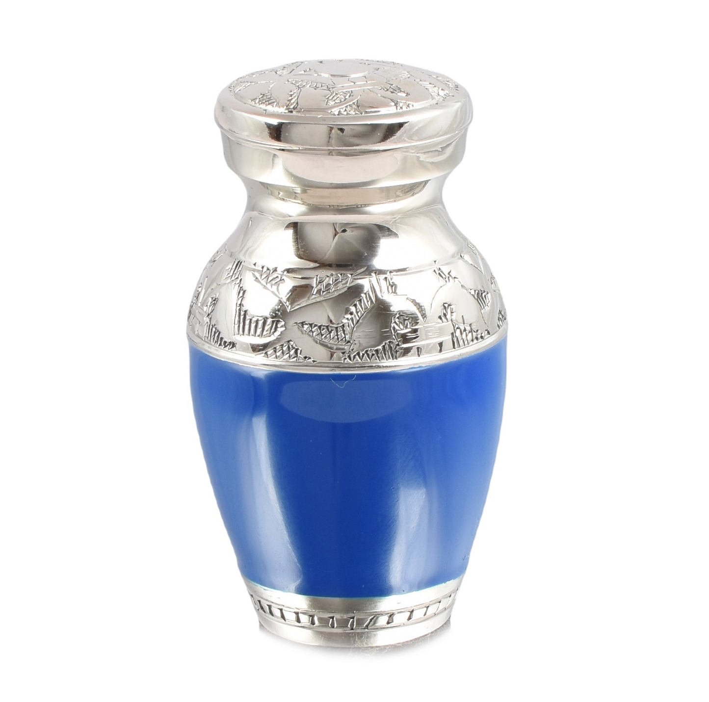 Classic Blue Mini Keepsake Urn