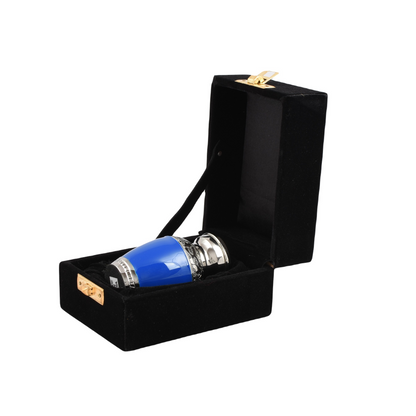 Classic Blue Mini Keepsake Urn