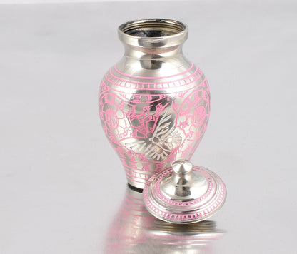 Pink Pitcher Butterfly Mini Keepsake