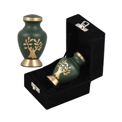 Green Tree Keepsake Urn