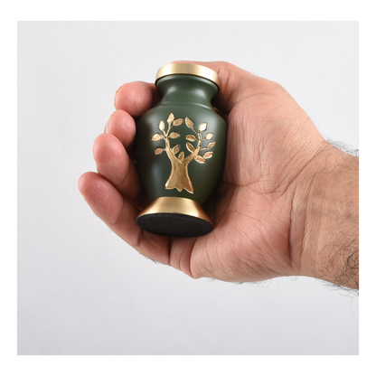 Green Tree Keepsake Urn