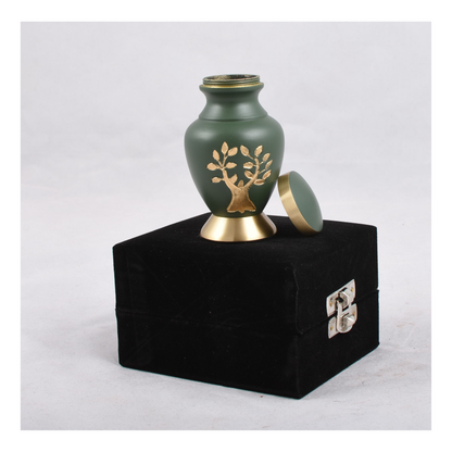 Green Tree Keepsake Urn