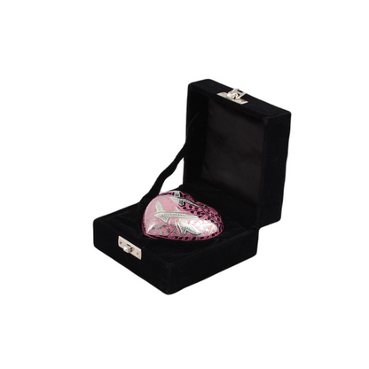 Pink Going Home Heart Keepsake