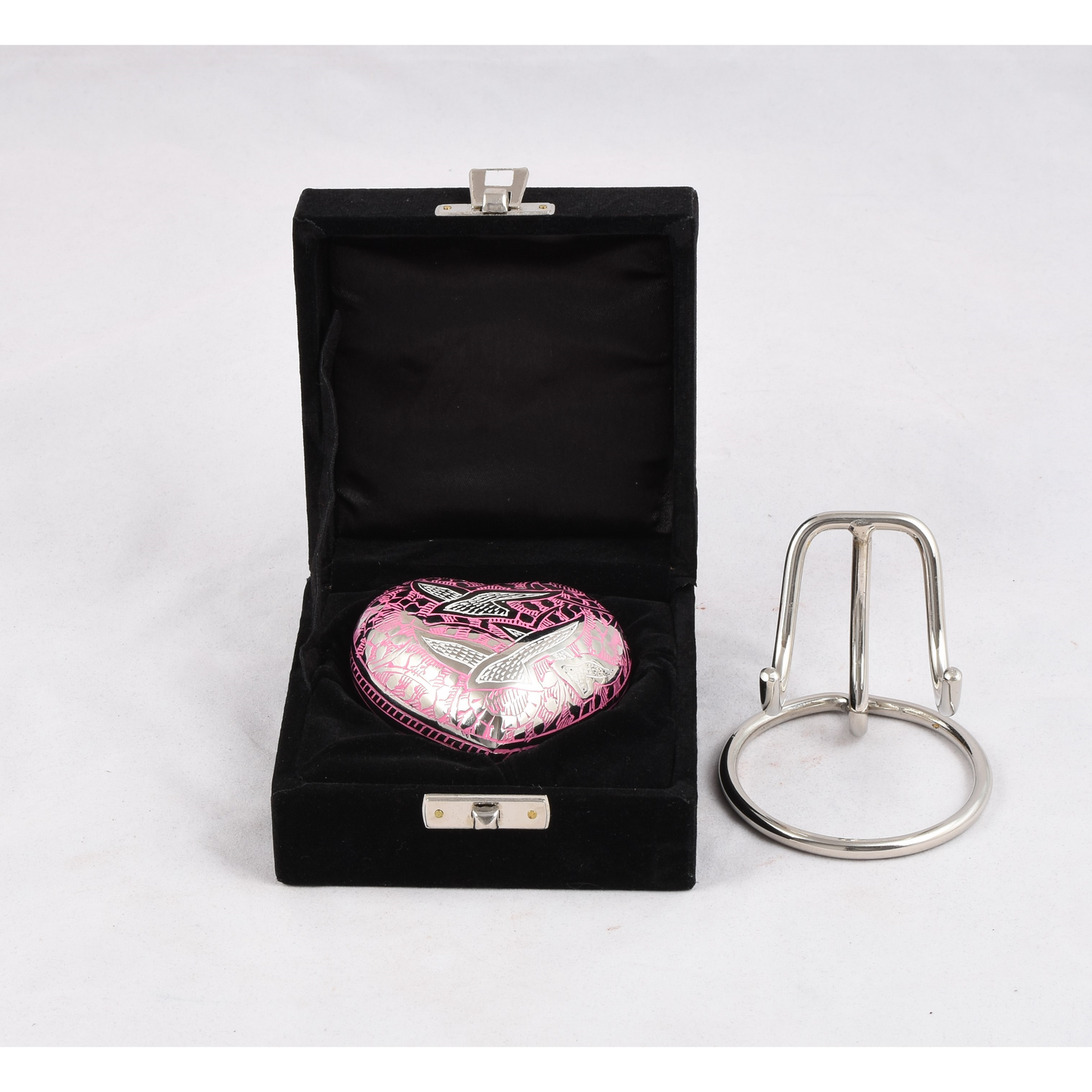 Pink Going Home Heart Keepsake