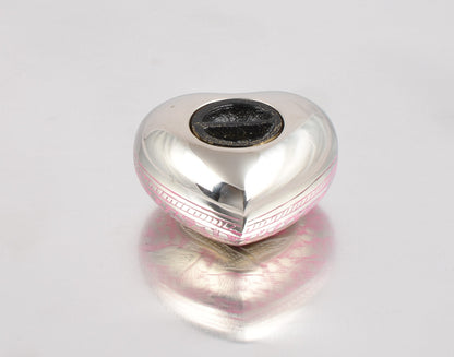 Flying Birds On Pink Heart Keepsake Heart