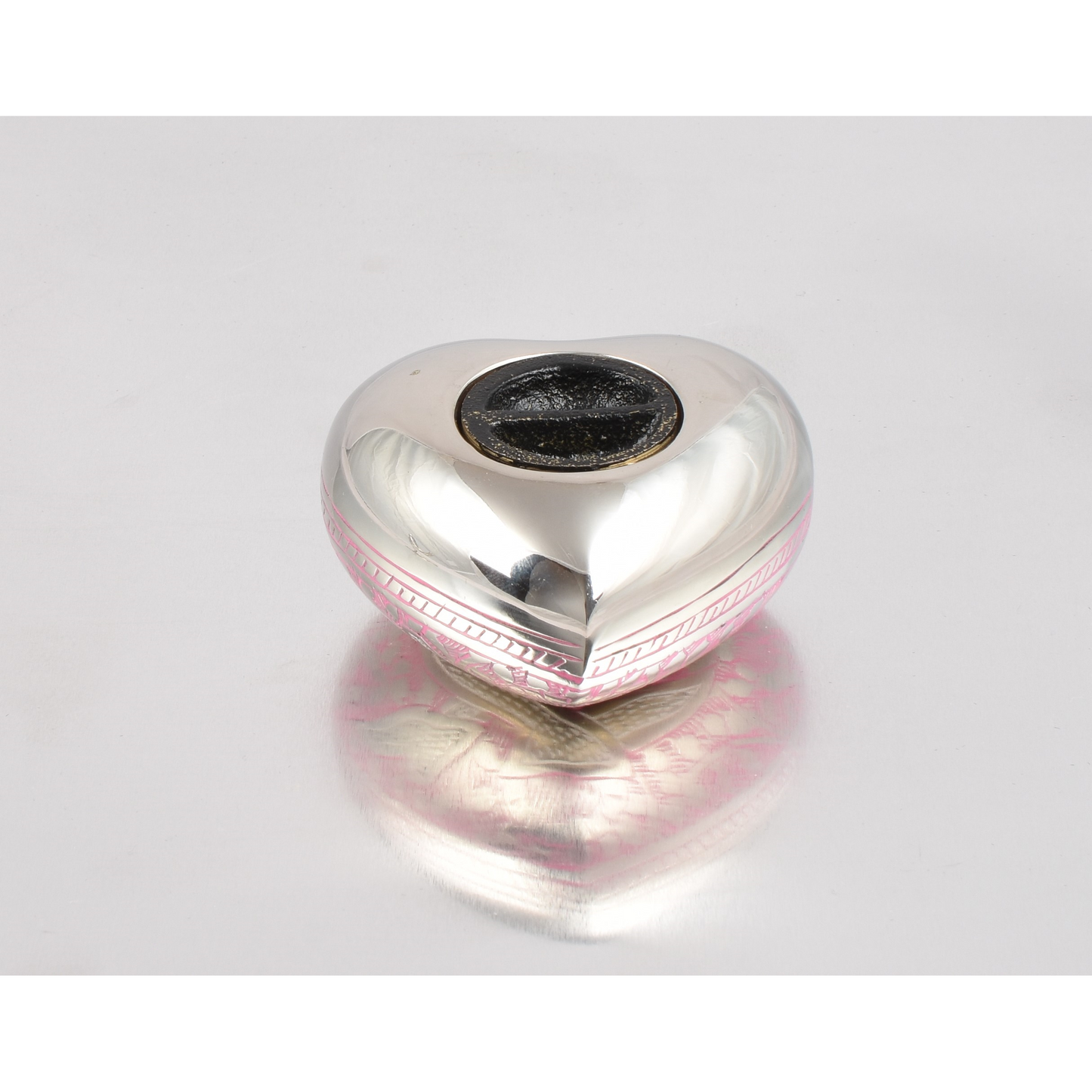 Pink Going Home Heart Keepsake