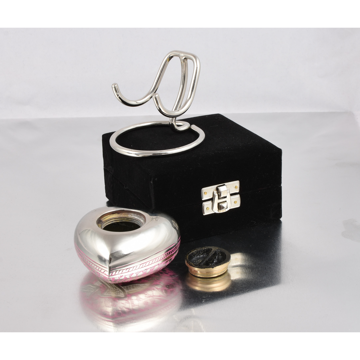 Pink Going Home Heart Keepsake