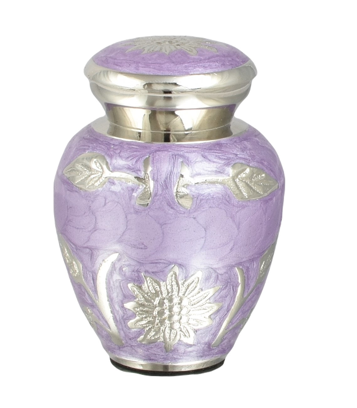Purple Flower Mini Keepsake Urn