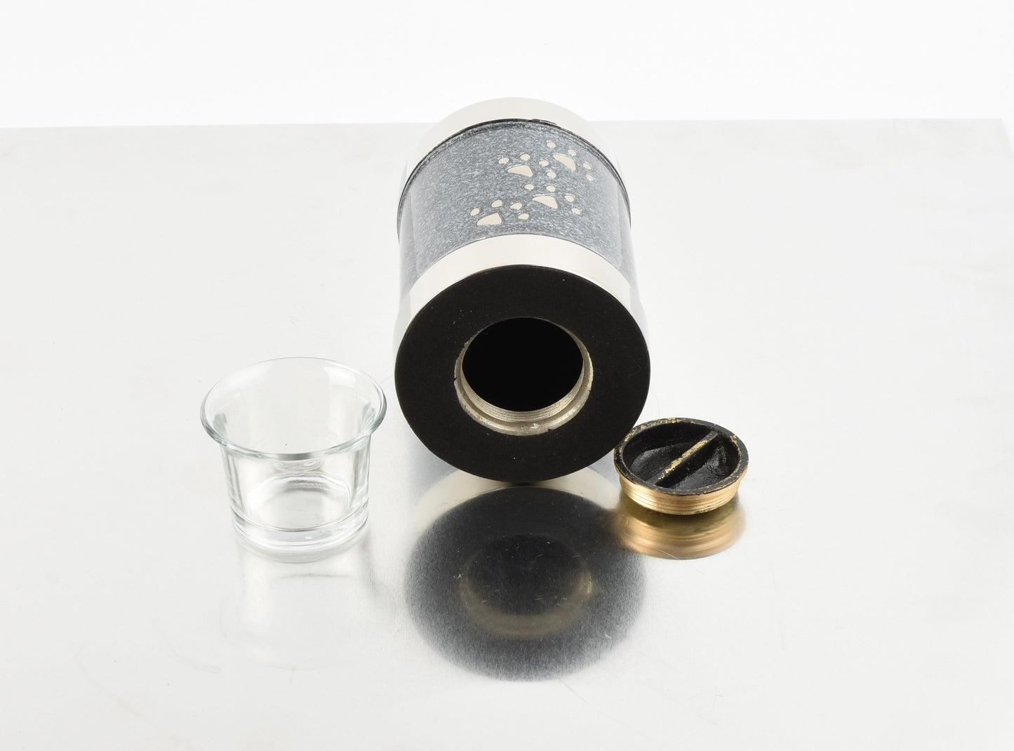 Grey Tealight Pet Urn