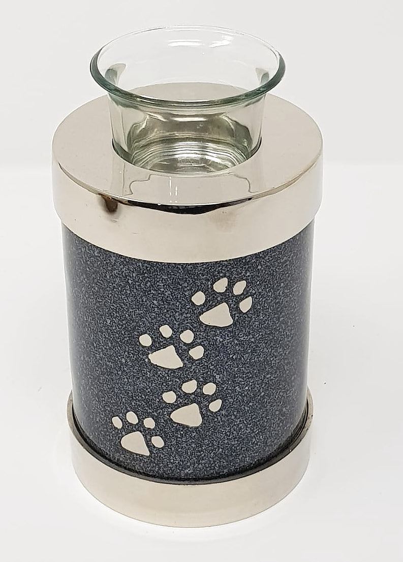 Grey Tealight Pet Urn