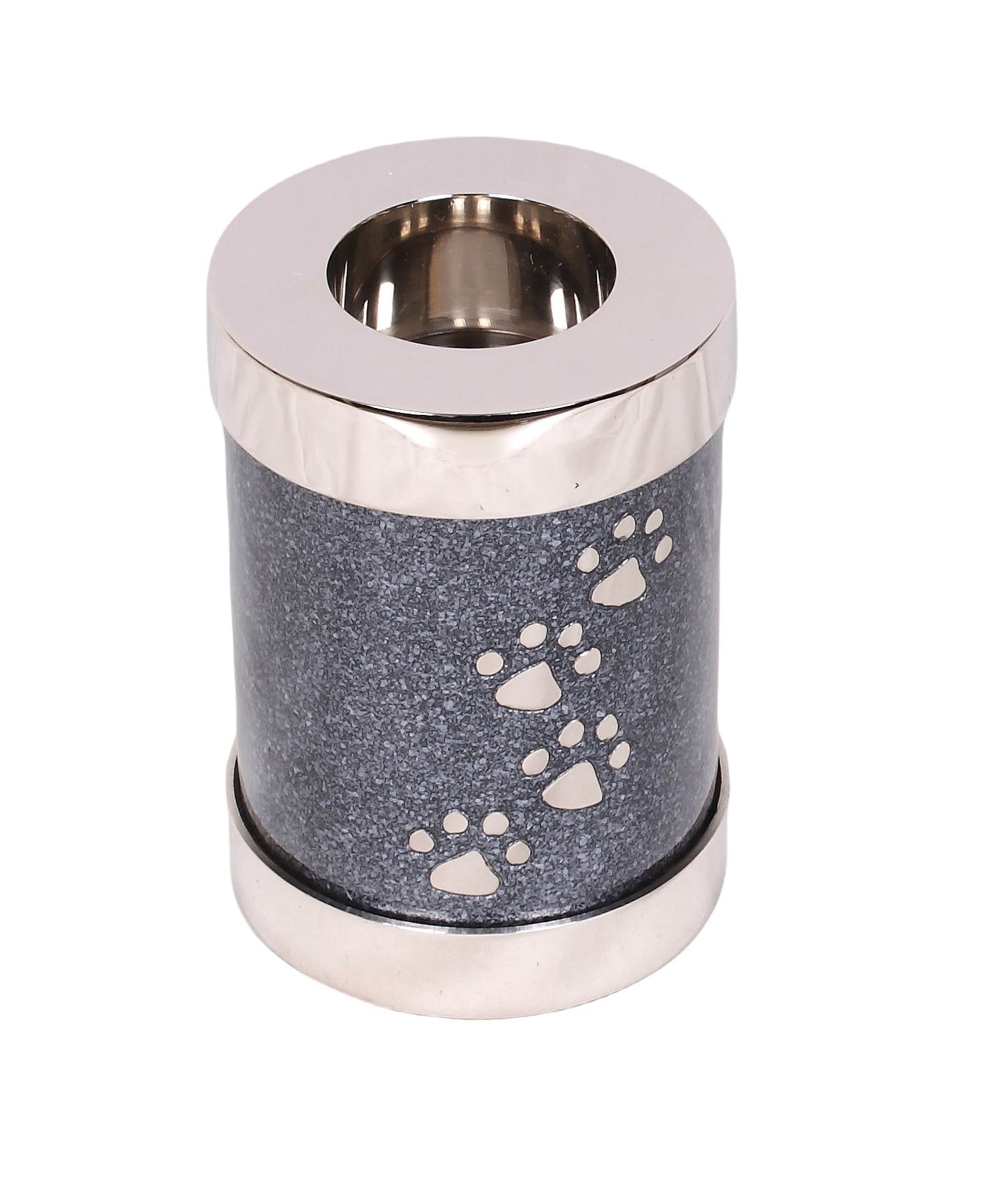 grey pet candle urn , grey pet urn, dog urn, cat urn, Funeral memorial remembrance human ashes container mini adult child pet ashes urn teardrop brass large medium small urn