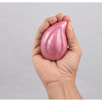 Pink Teardrop Keepsake Urn