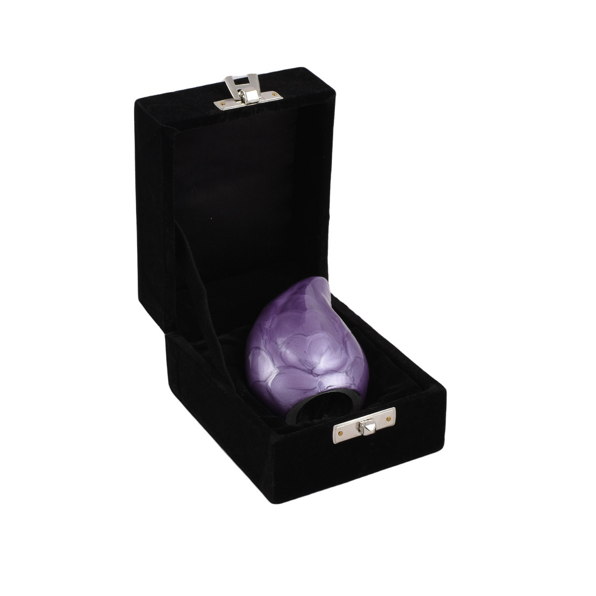 Purple Teardrop Keepsake Urn