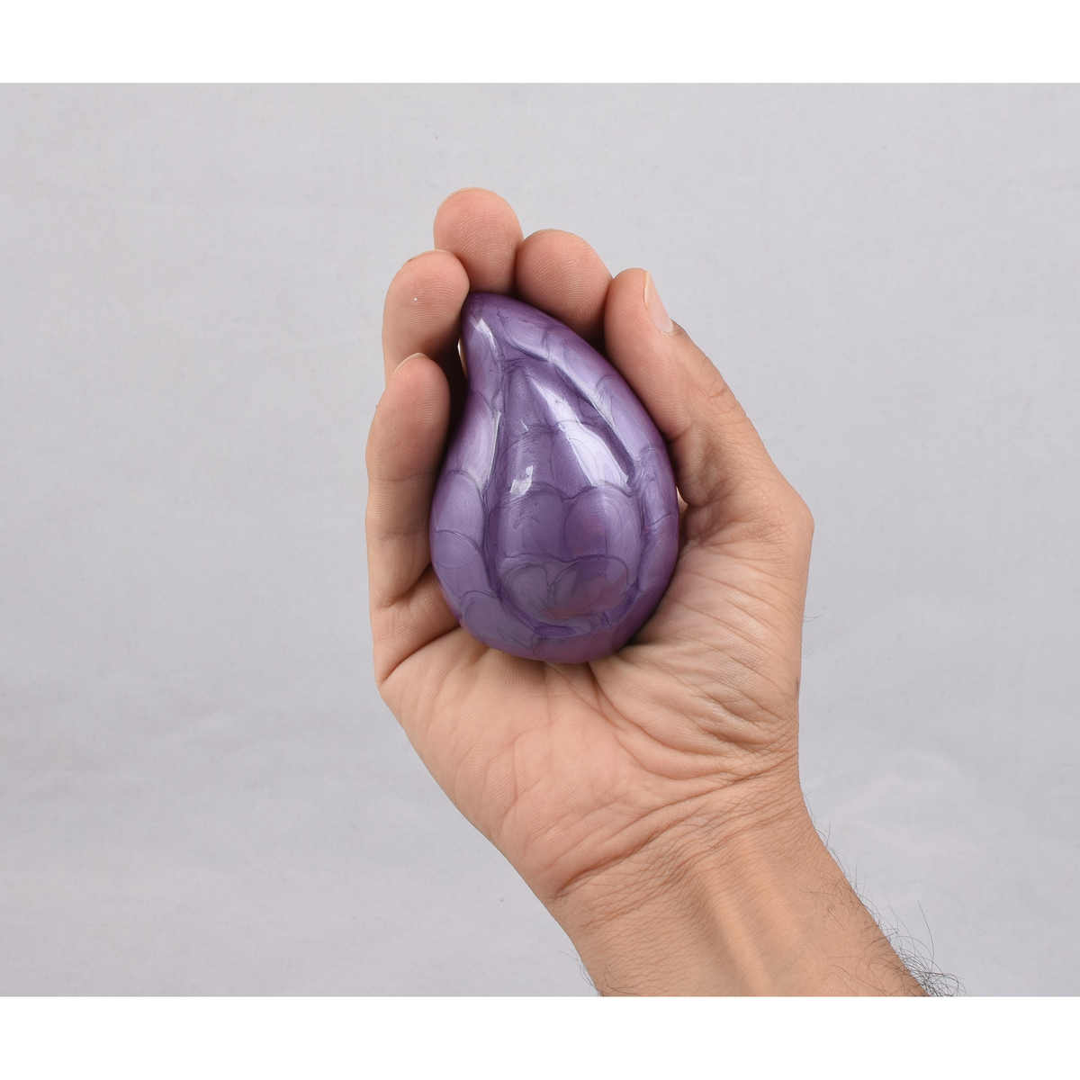 Purple Teardrop Keepsake Urn