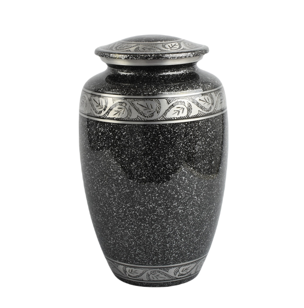 Adult Cremation Ashes Urn Black Marble Design