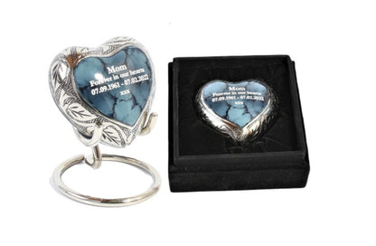 Blue Cloud Heart Keepsake