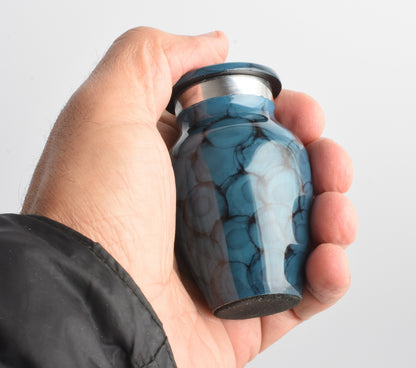 Blue Cloud Aluminium Mini Keepsake Urn