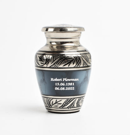 Blue Cloud Mini Keepsake Urn