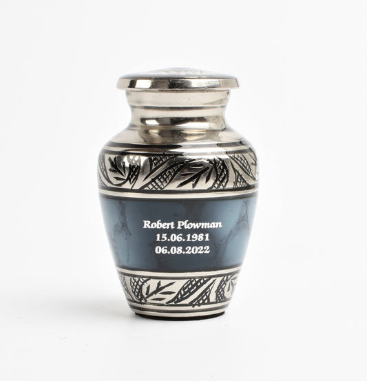 Blue Cloud Mini Keepsake Urn