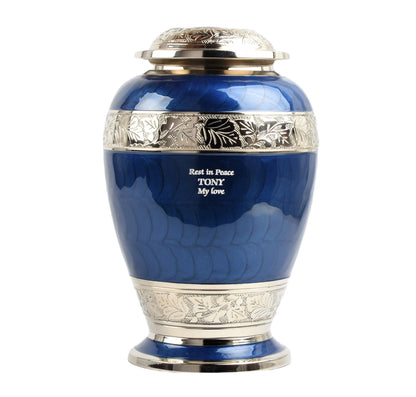 Blue Double Capacity Companion Urn (365 Lb/165 Kg)