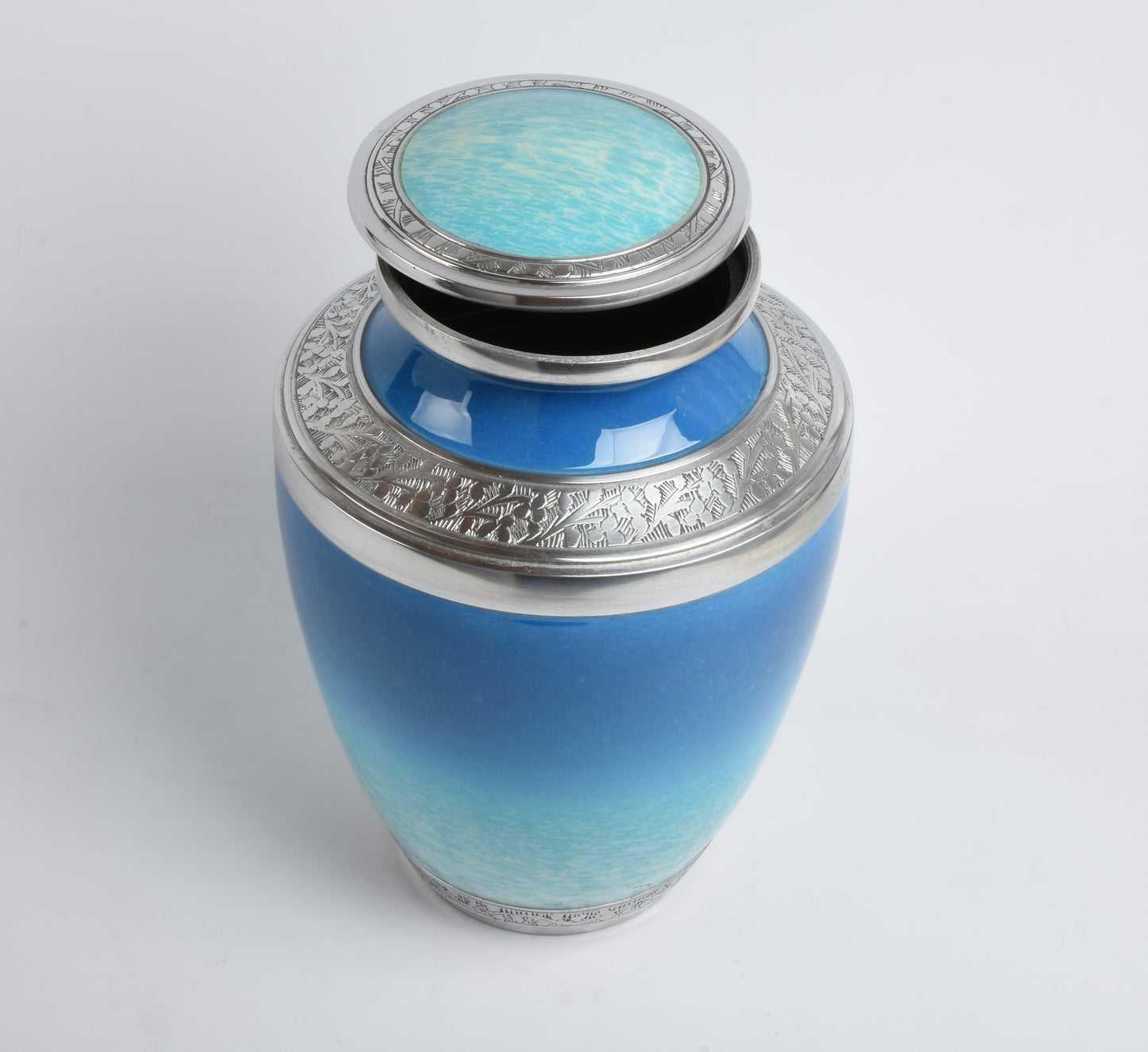 Blue Ocean Aluminium Cremation Testi Urn