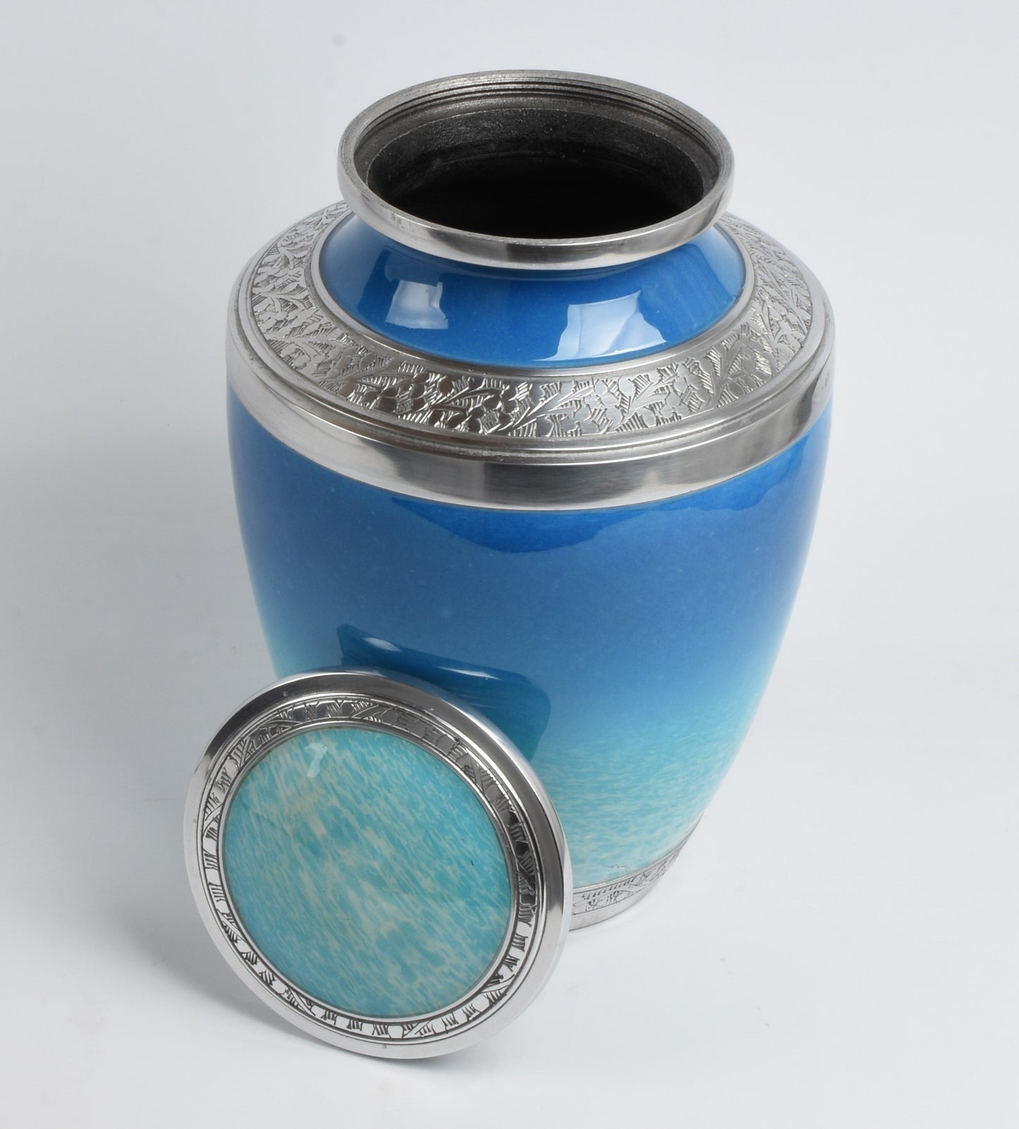 Blue Ocean Aluminium Cremation Testi Urn