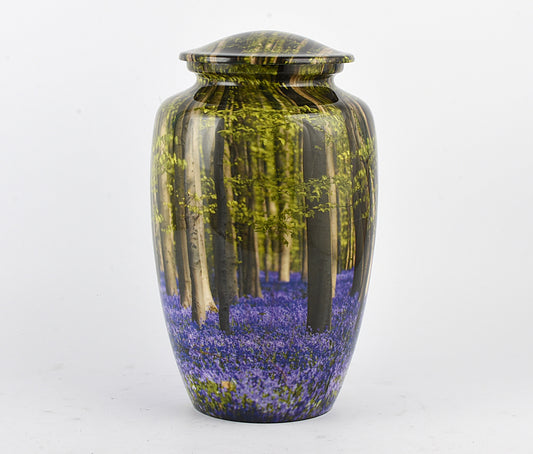 Bluebell Forest Adult Cremation Ashes Urn