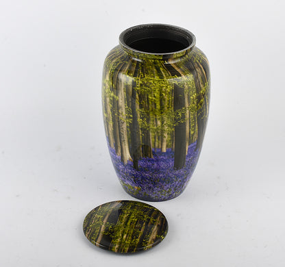 Bluebell Forest Adult Cremation Ashes Urn