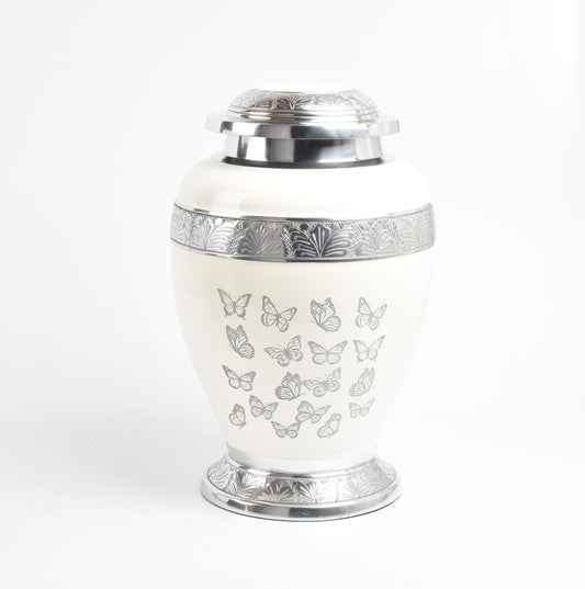 Swarm of Butterflies Design Cremation Urn