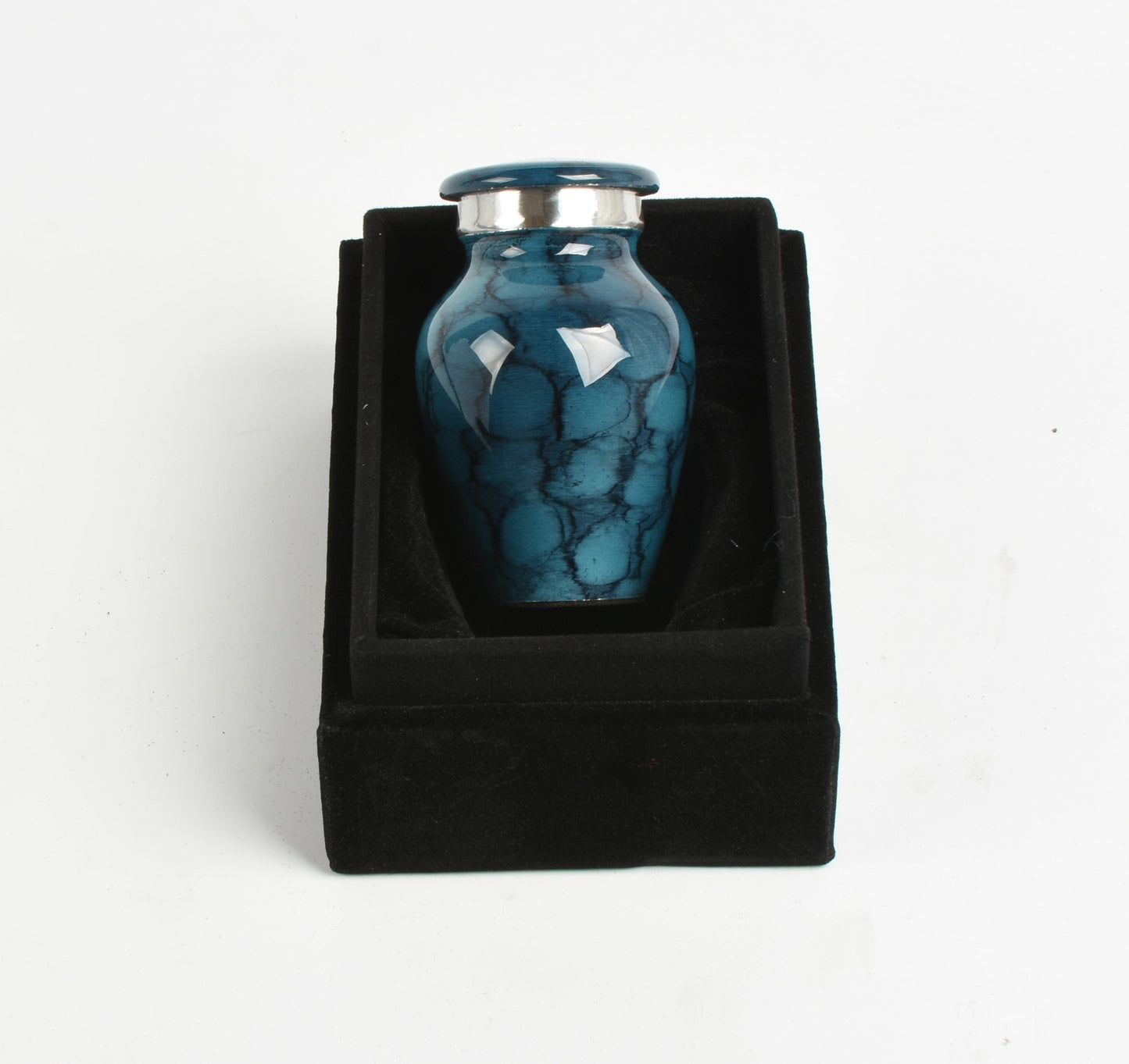 Blue Cloud Aluminium Mini Keepsake Urn