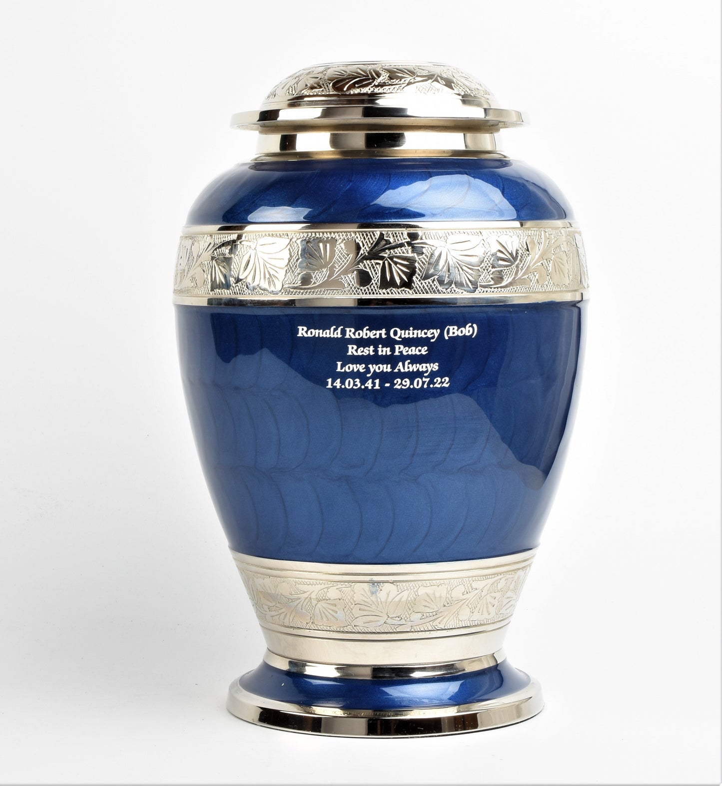 Blue Double Capacity Companion Urn (365 Lb/165 Kg)