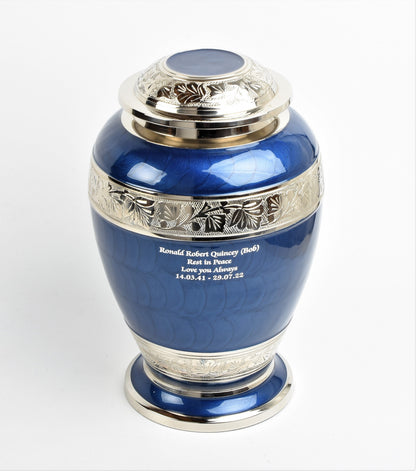 Blue Dove Style Urn