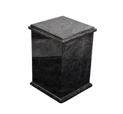 Vizag Blue Granite Stone Marble Tall Casket Urn