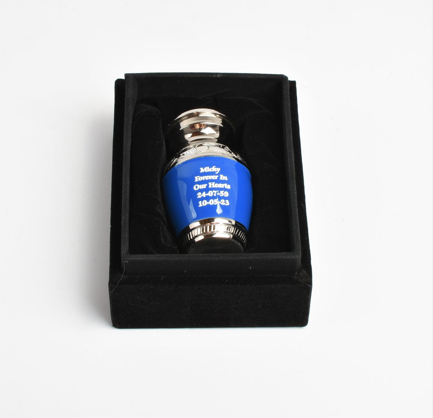 Classic Blue Mini Keepsake Urn