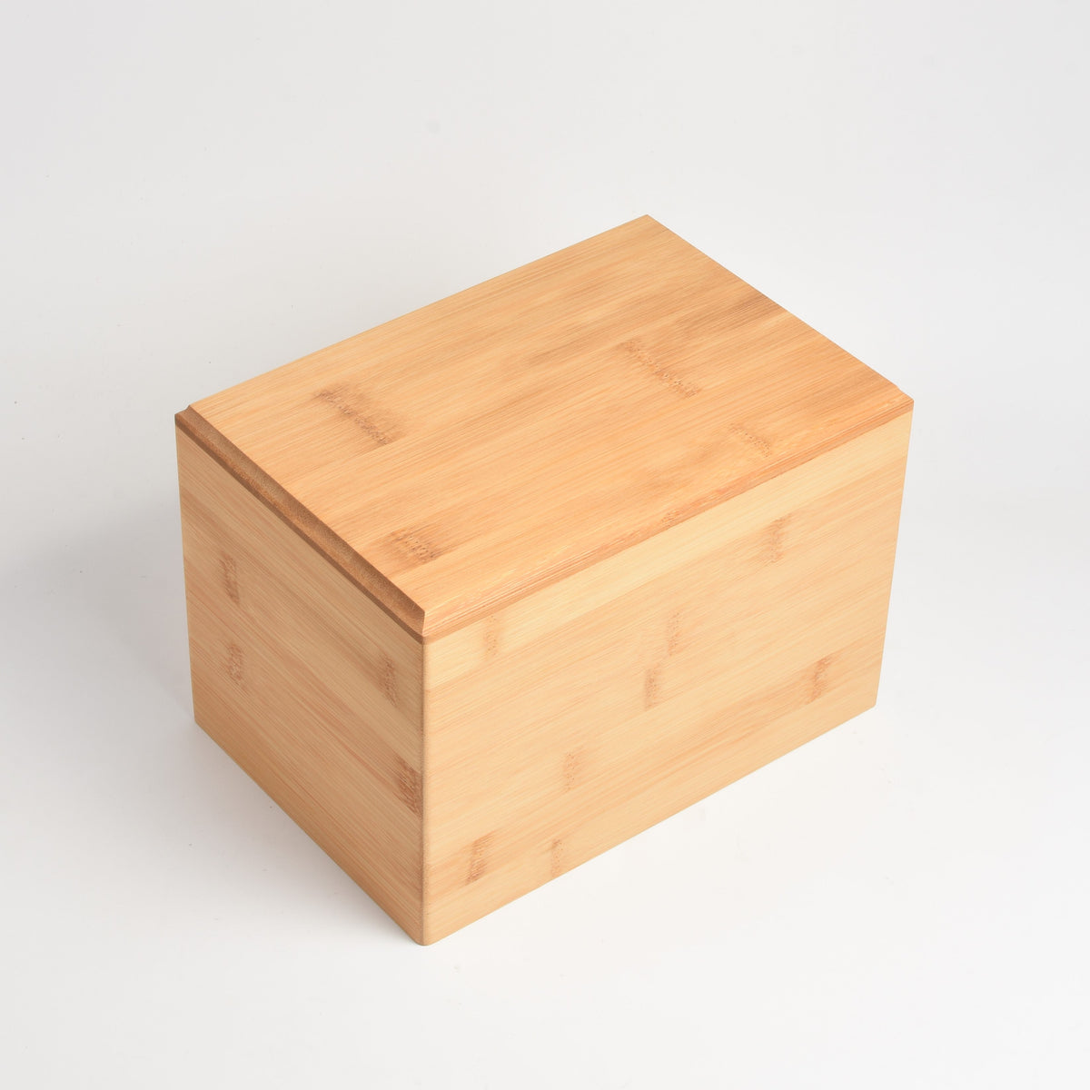 Large Bamboo Wood Casket For Adults