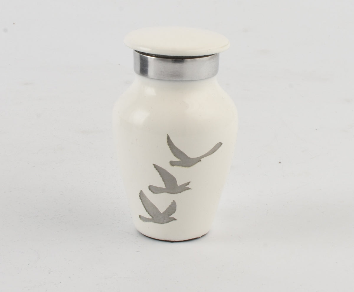 Mini Flying Bird Keepsake Cremation Urn