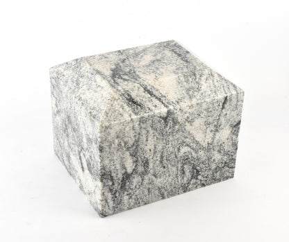 Vizag White Large Granite Stone Urn